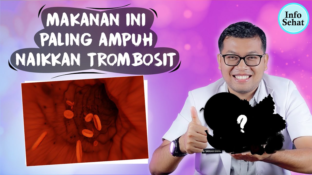 MAKANAN UNTUK MENAIKKAN TROMBOSIT - DOKTER SADDAM ISMAIL