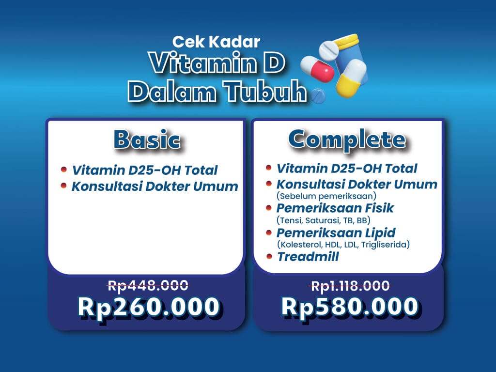 Cek Kadar Vitamin D dalam Tubuh