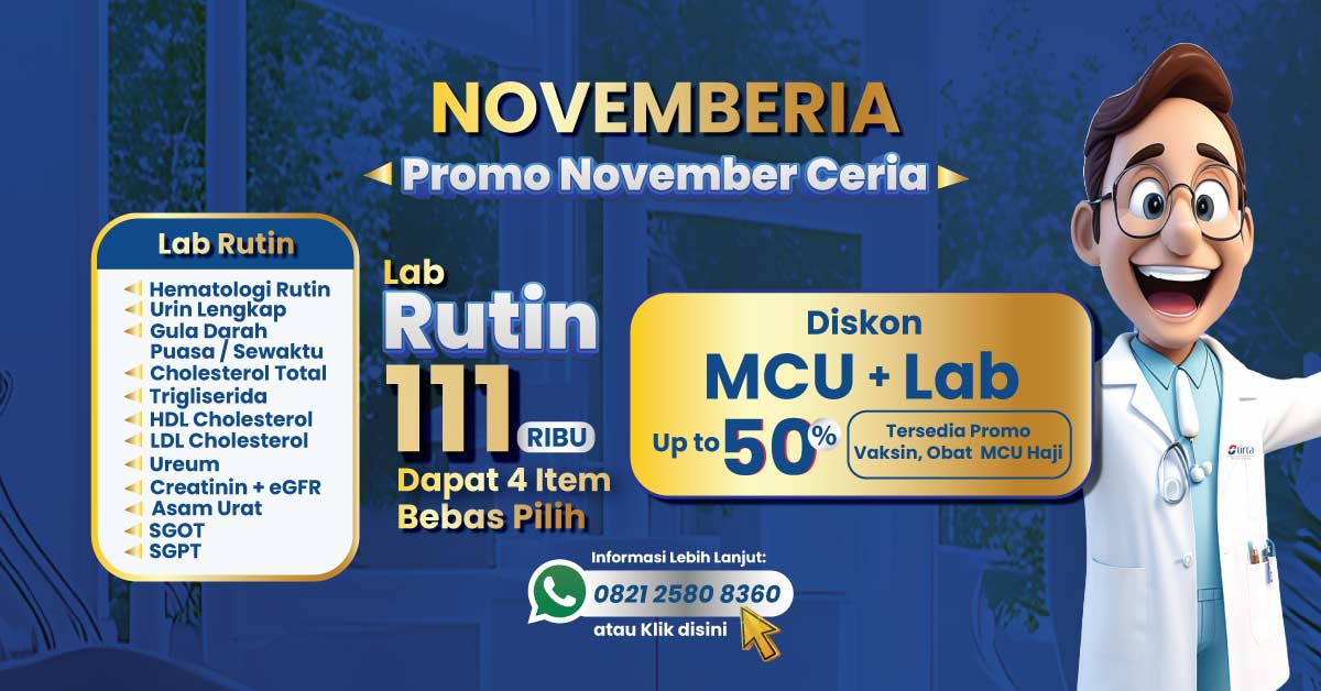 Promo Lab, MCU, Vaksin, dan Obat 2024