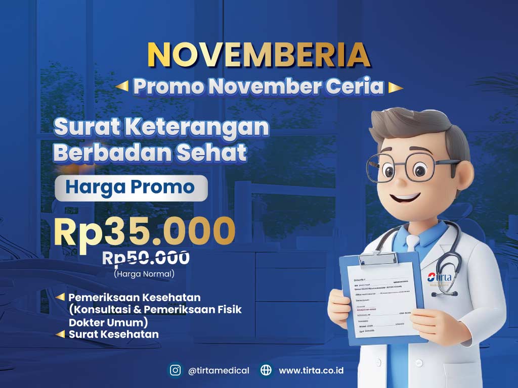 PROMO Surat Keterangan Sehat November 2024