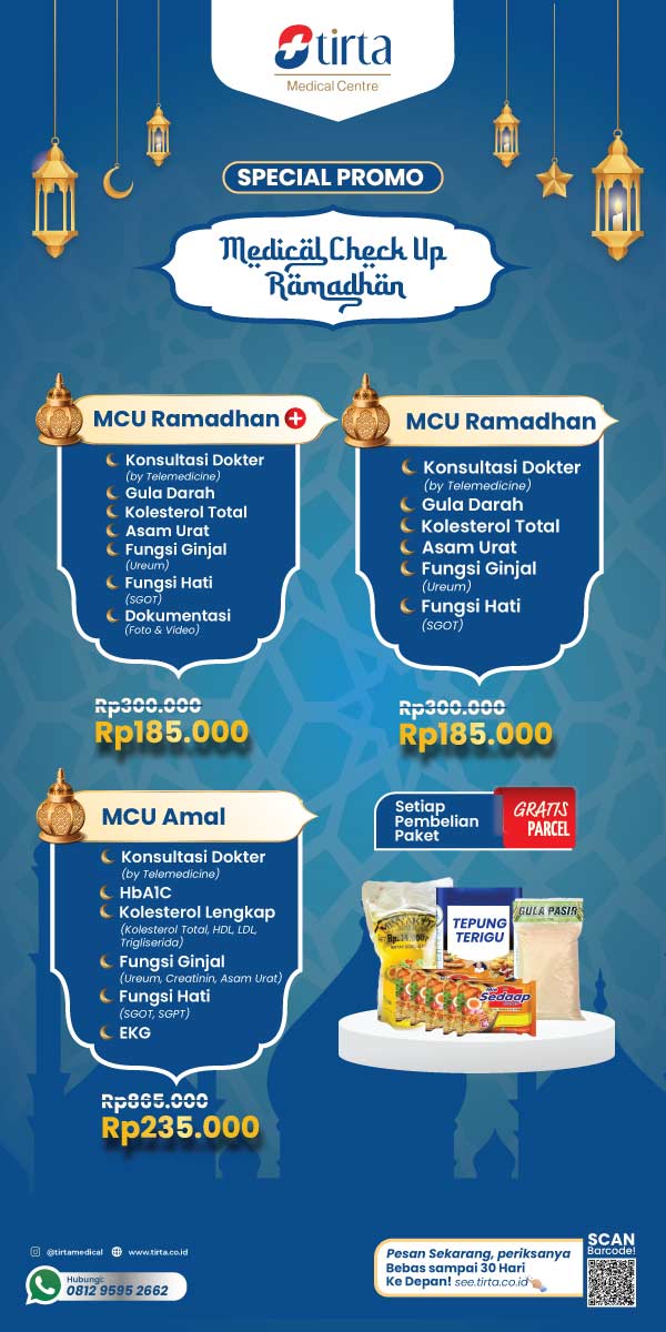 PROMO Medical Check Up MCU Ramadan Bisa Home Care Onsite di Perusahaan atau Rumah Mobile