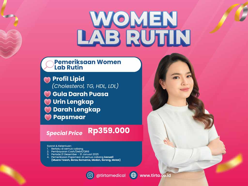 PROMO Pemeriksaan Women Lab Rutin