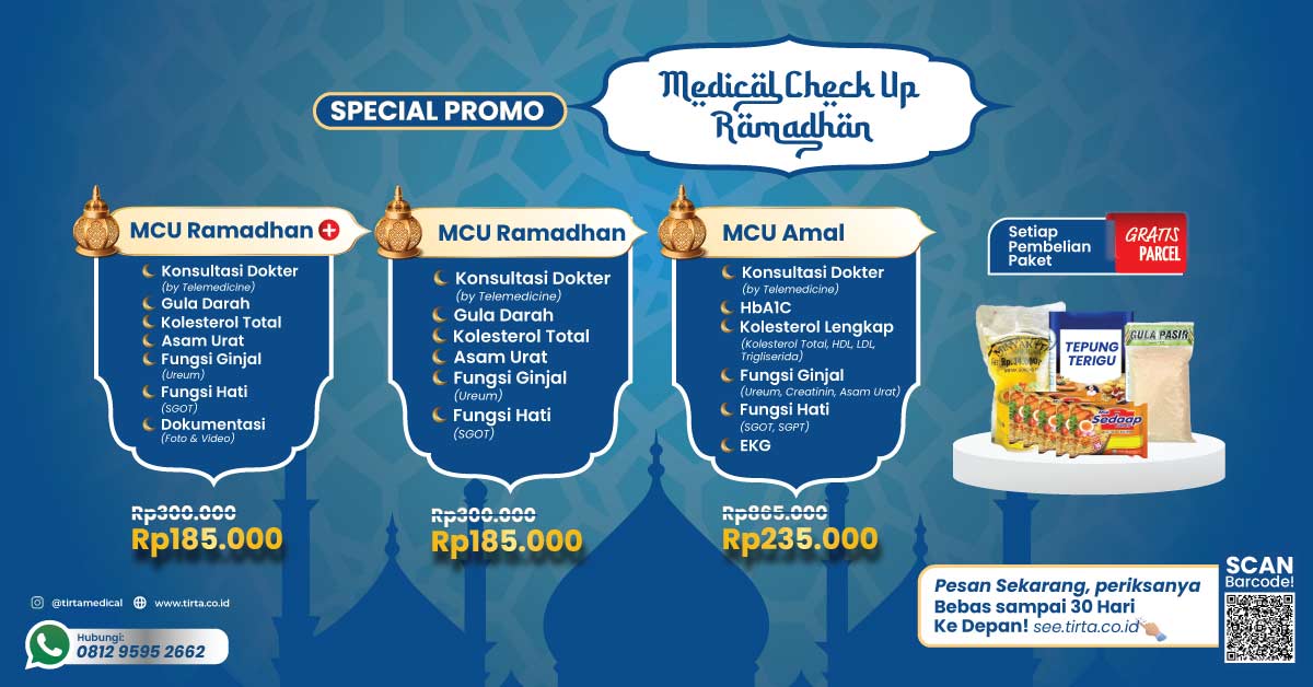 Promo Medical Check Up (MCU) Ramadan bulan Maret dan April 2025