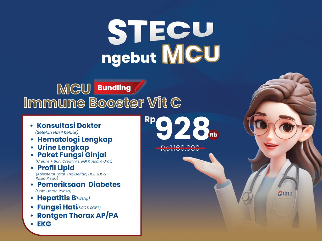 PROMO Medical Check Up (MCU) Bundling Immune Booster Vit C – Mei 2025
