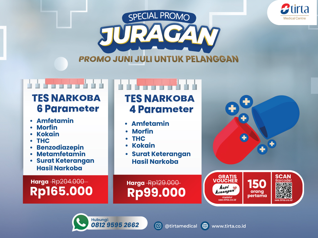 PROMO Tes Narkoba 4 & 6 Parameter - Juni 2025