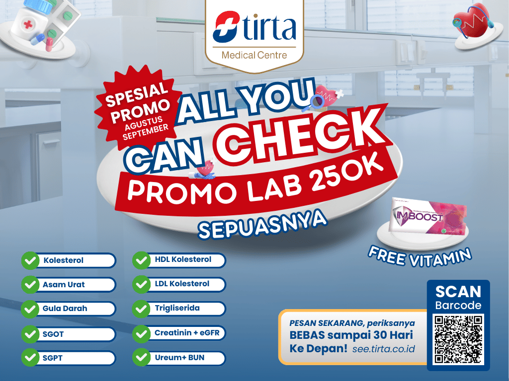PROMO Cek Lab (All You Can Check) - GRATIS Vitamin Imboost