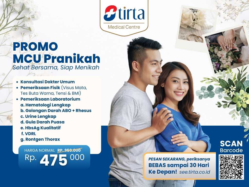 PROMO MCU Pranikah atau Premarital - Januari 2026