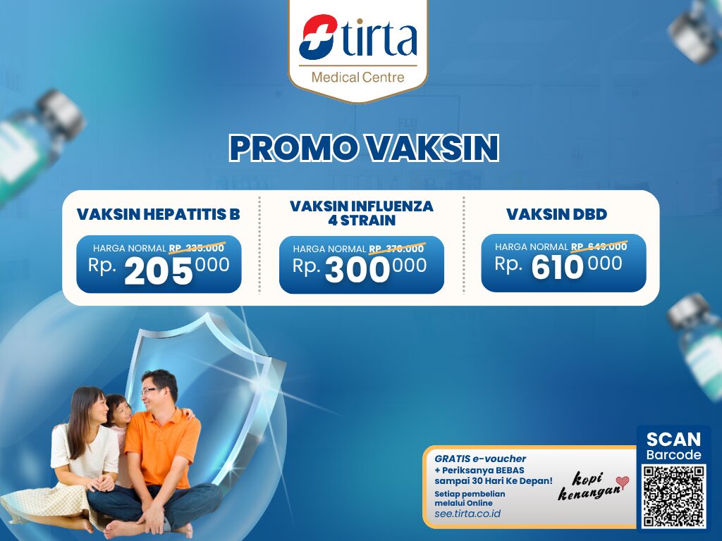 Promo MCU Vaksin Hepatitis B Vaksin DBD Vaksin Influenza Oktober hingga November 2025