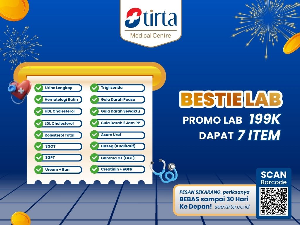 PROMO Cek Lab 199rb (7 Item Pemeriksaan) - Januari 2026