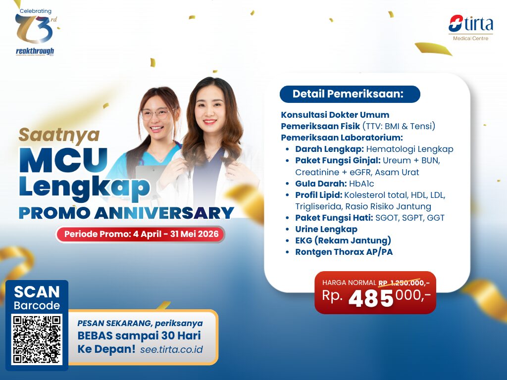 PROMO Medical Check Up (MCU) Lengkap – April dan Mei 2026